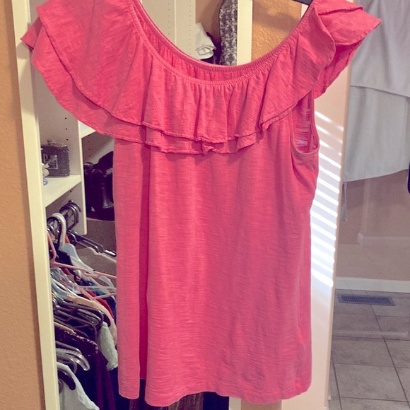 Never been worn Lilly Pulitzer cute pink shirt for summer size small - Picture 1 of 2
